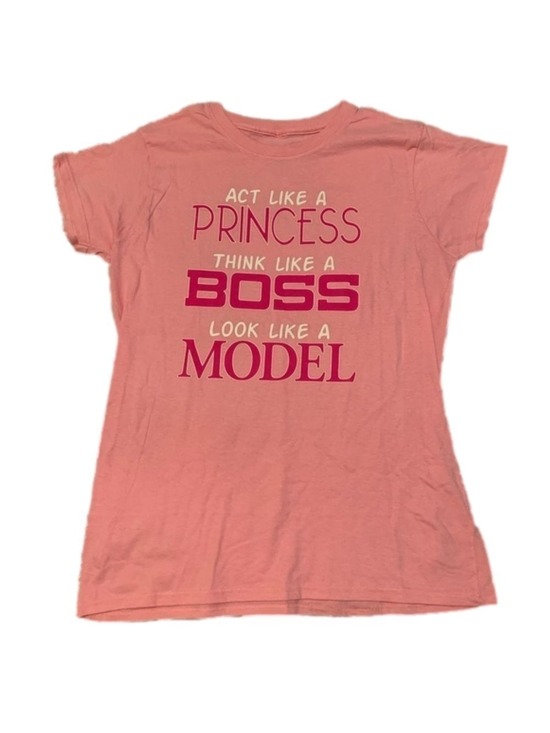 Tops - NWOT Pink Princess Boss Model T-Shirt
